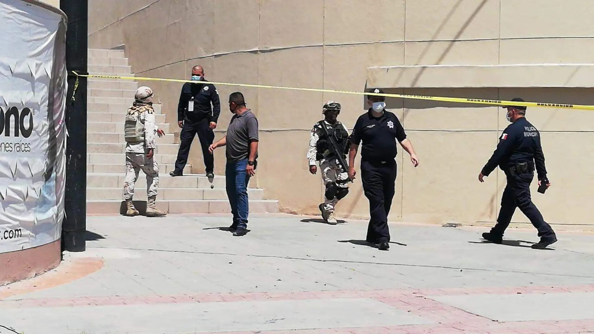 operativo granadas sedena policias escena